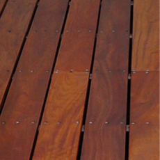 Deck en madera de ipe