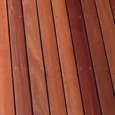Deck en madera de cumarú, teca y garapa